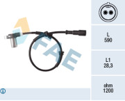 78416 FAE snímač počtu otáčok kolesa 78416 FAE