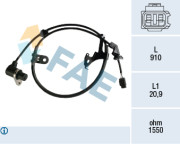 78472 FAE snímač počtu otáčok kolesa 78472 FAE