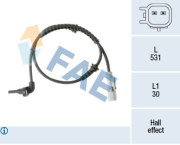 78520 FAE snímač počtu otáčok kolesa 78520 FAE