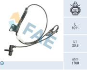 78561 FAE snímač počtu otáčok kolesa 78561 FAE