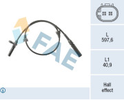 78564 FAE snímač počtu otáčok kolesa 78564 FAE