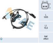 78593 Snímač, počet otáček kol FAE
