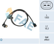 78642 Snímač, počet otáček kol FAE