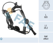 78657 Snímač, počet otáček kol FAE