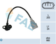 79050 Generátor impulsů, klikový hřídel FAE