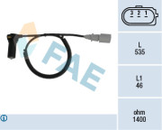 79131 Generátor impulsů, klikový hřídel FAE