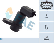 79193 Snímač, poloha vačkového hřídele FAE
