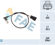 79432 Snímač, poloha vačkového hřídele FAE