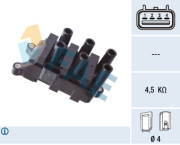 80411 FAE zapaľovacia cievka 80411 FAE