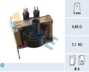 80430 FAE zapaľovacia cievka 80430 FAE