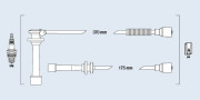 85148 Sada kabelů pro zapalování FAE