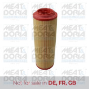 16074 MEAT & DORIA vzduchový filter 16074 MEAT & DORIA