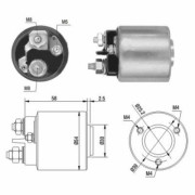 46015 Elektromagnetický spínač, startér MEAT & DORIA