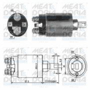 46026 MEAT & DORIA elektromagnetický spínač pre żtartér 46026 MEAT & DORIA