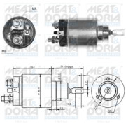 46032 MEAT & DORIA elektromagnetický spínač pre żtartér 46032 MEAT & DORIA