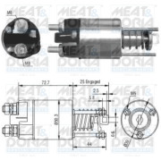 46045 Elektromagnetický spínač, startér MEAT & DORIA