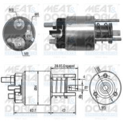 46050 Elektromagnetický spínač, startér MEAT & DORIA