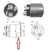 46085 Elektromagnetický spínač, startér MEAT & DORIA