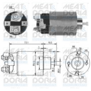 46162 Elektromagnetický spínač, startér MEAT & DORIA