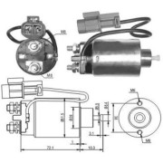 46180 Elektromagnetický spínač, startér MEAT & DORIA