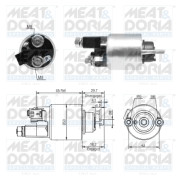 46298 Elektromagnetický spínač, startér MEAT & DORIA