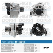 5515034R generátor MEAT & DORIA