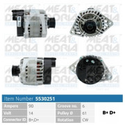 5530251 generátor MEAT & DORIA