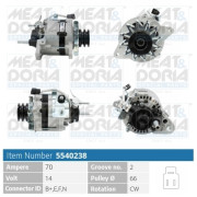 5540238 generátor MEAT & DORIA