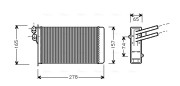 AI6097 Výměník tepla, vnitřní vytápění AVA QUALITY COOLING