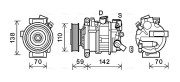 AIAK401 Kompresor, klimatizace AVA QUALITY COOLING