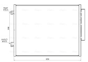 AL5159D Kondenzátor, klimatizace AVA QUALITY COOLING