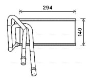 AUA6226 Výměník tepla, vnitřní vytápění AVA QUALITY COOLING