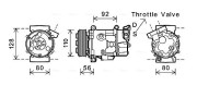 BWAK416 Kompresor, klimatizace AVA QUALITY COOLING