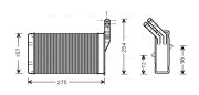 CN6150 Výměník tepla, vnitřní vytápění AVA QUALITY COOLING