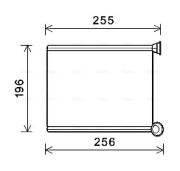 CN6281 Výměník tepla, vnitřní vytápění AVA QUALITY COOLING