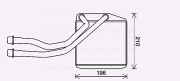 CN6314 Výměník tepla, vnitřní vytápění AVA QUALITY COOLING