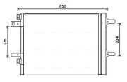 CNA5308D Kondenzátor, klimatizace AVA QUALITY COOLING