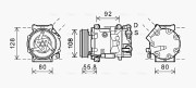 CNK282 Kompresor, klimatizace AVA QUALITY COOLING