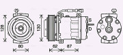 DFAK073 Kompresor, klimatizace AVA QUALITY COOLING