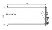 DN5277D Kondenzátor, klimatizace AVA QUALITY COOLING
