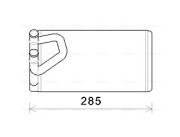 DN6373 Výměník tepla, vnitřní vytápění AVA QUALITY COOLING