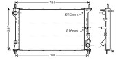 FDA2411 Chladič, chlazení motoru AVA QUALITY COOLING