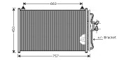 FDA5347 Kondenzátor, klimatizace AVA QUALITY COOLING