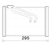 FTV443 Výparník, klimatizace AVA QUALITY COOLING