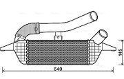 HY4228 Chladič turba AVA QUALITY COOLING