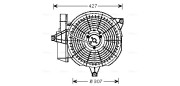 HY7515 Větrák, chlazení motoru AVA QUALITY COOLING