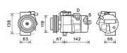 KAK216 Kompresor, klimatizace AVA QUALITY COOLING