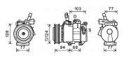 KAK236 AVA QUALITY COOLING kompresor klimatizácie KAK236 AVA QUALITY COOLING