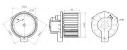 MC8020 vnitřní ventilátor AVA QUALITY COOLING