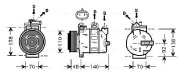 OLAK356 Kompresor, klimatizace AVA QUALITY COOLING